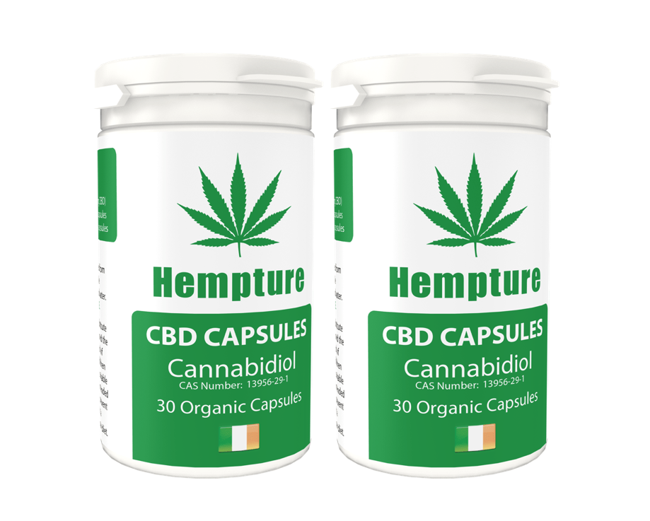 Hempture 10mg CBD capsules x 60