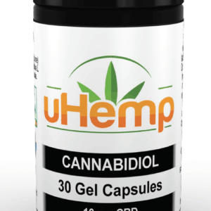 uHemp CBD Soft Gel Capsules - 10mg x 365