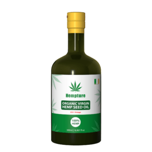 Hempture Organic Virgin Cold Pressed Hemp seed oil - 500ml