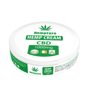 HEMPTURE ORGANIC CBD/HEMP SKIN CREAM (1000mg CBD) - 100ML