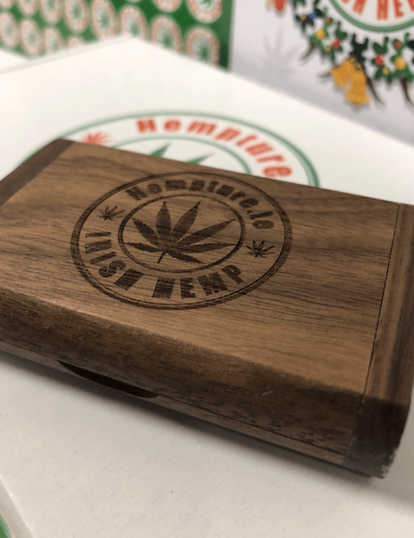 HEMPTURE CARVED WALNUT USB STICK (Limited Edition)