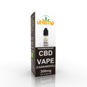 uHemp CBD Vape - PHARMA - 300MG CANNABIDIOL