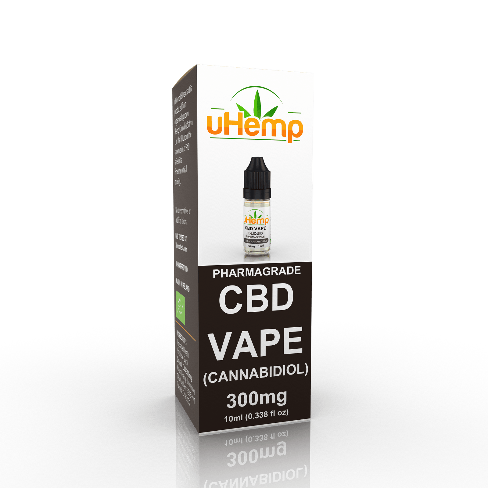 uHemp CBD Vape - PHARMA - 300MG CANNABIDIOL