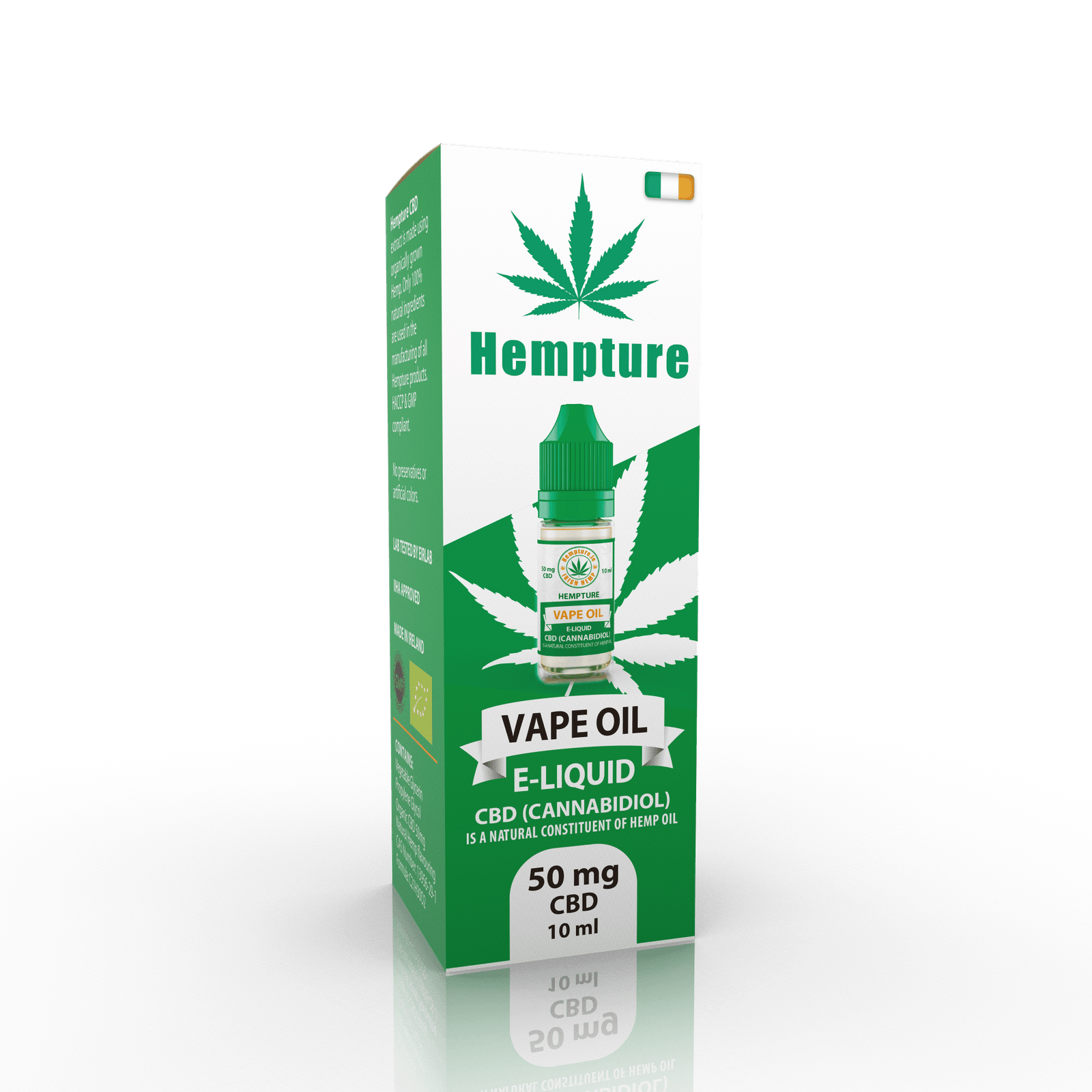 Hempture Organic 50mg CBD Vape E-Liquid - 10ml