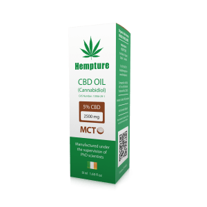 Hempture 5% MCT & CBD oil - 50ml