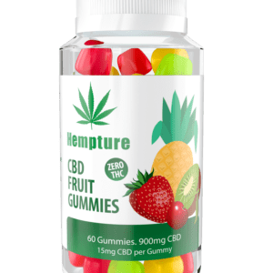 Hempture 15mg CBD Fruit Gummies x 60