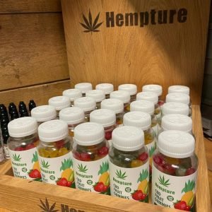 Hempture Oak Countertop Retail Display