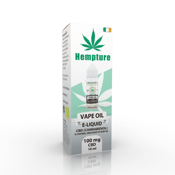 Hempture Organic 100mg CBD Vape E-Liquid - 10ml