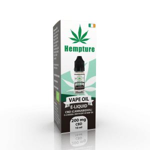 Hempture Organic 200mg CBD Vape E-Liquid - 10ml
