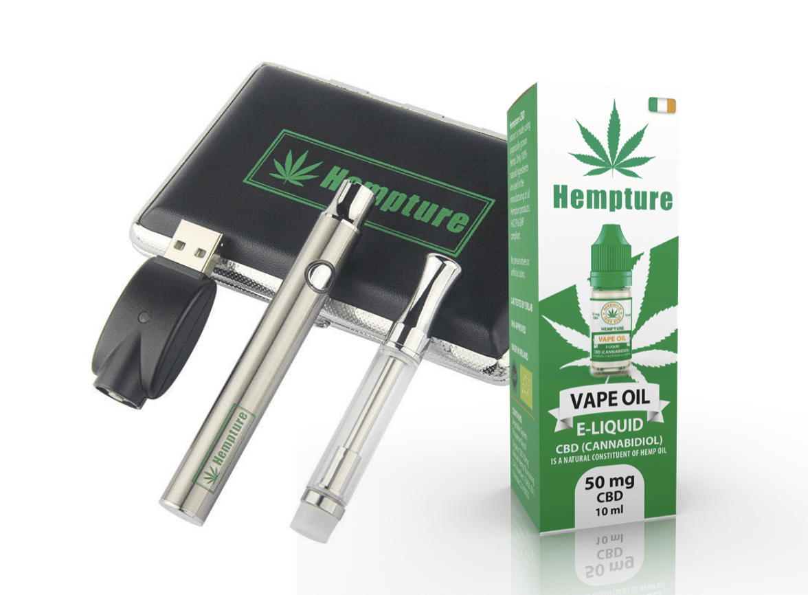 Hempture ELITE CBD Vape Kit (+ FREE 10ml organic CBD Vape Oil)