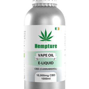 Hempture Organic 10,000mg CBD Vape E-Liquid - 1000ml