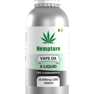 Hempture Organic 20,000mg CBD Vape E-Liquid - 1000ml